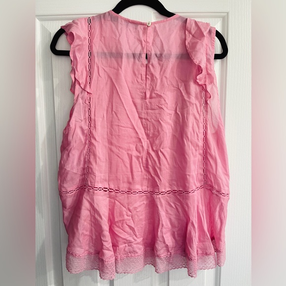 Sportsgirl pink baby doll style blouse - Picture 2 of 4